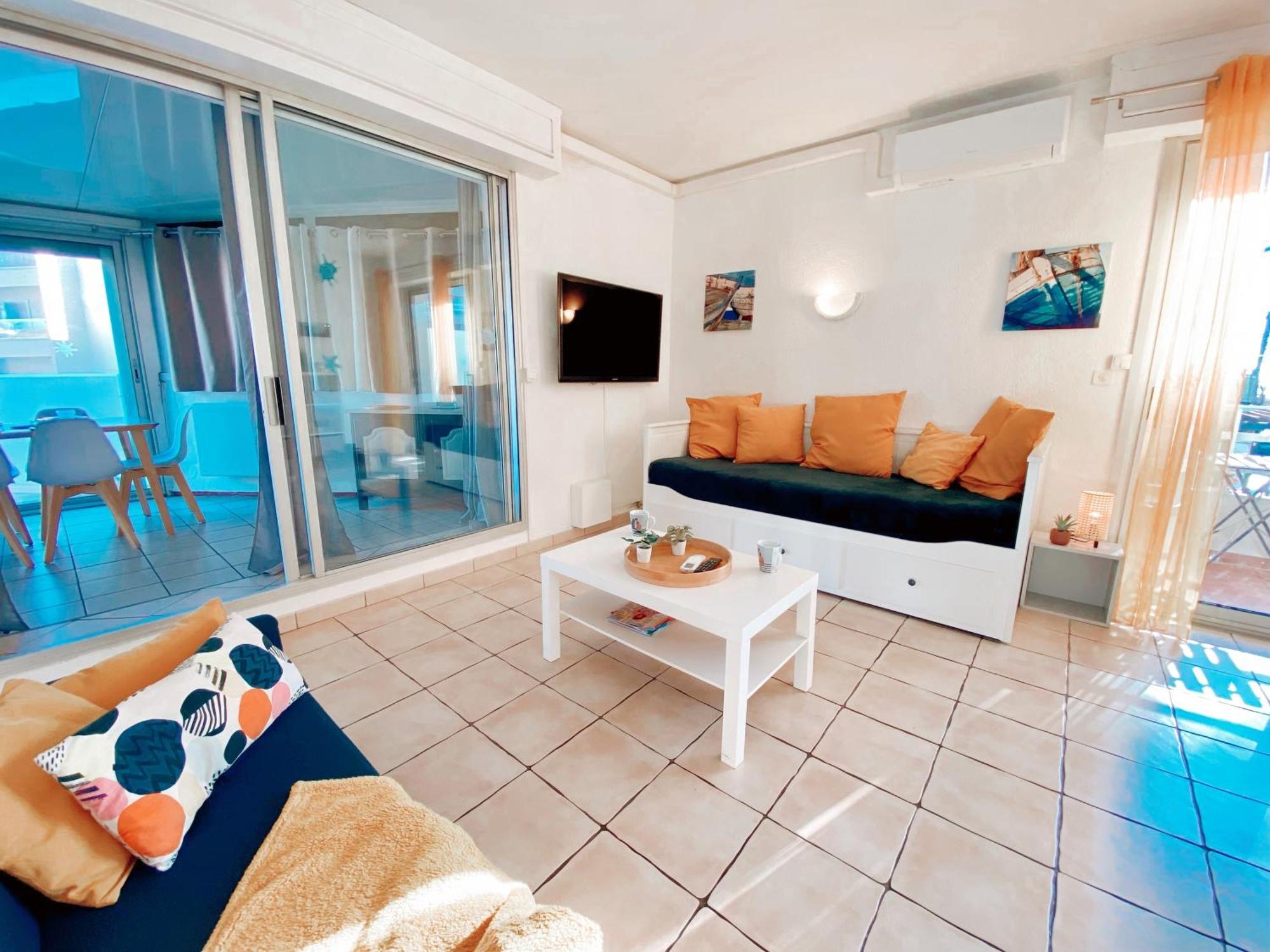 Appartement Terrasse Vue Mer Canet-en-Roussillon Exterior foto