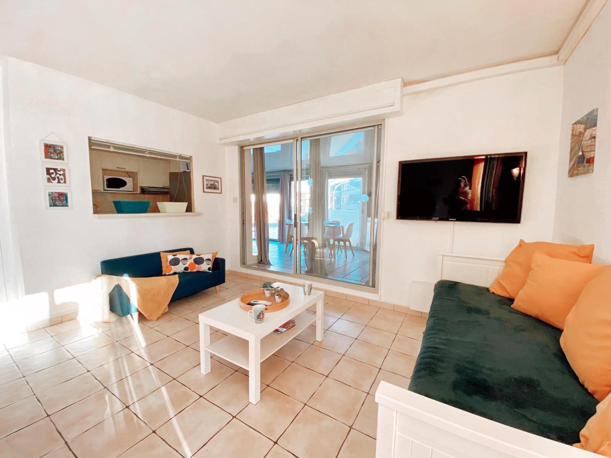 Appartement Terrasse Vue Mer Canet-en-Roussillon Exterior foto
